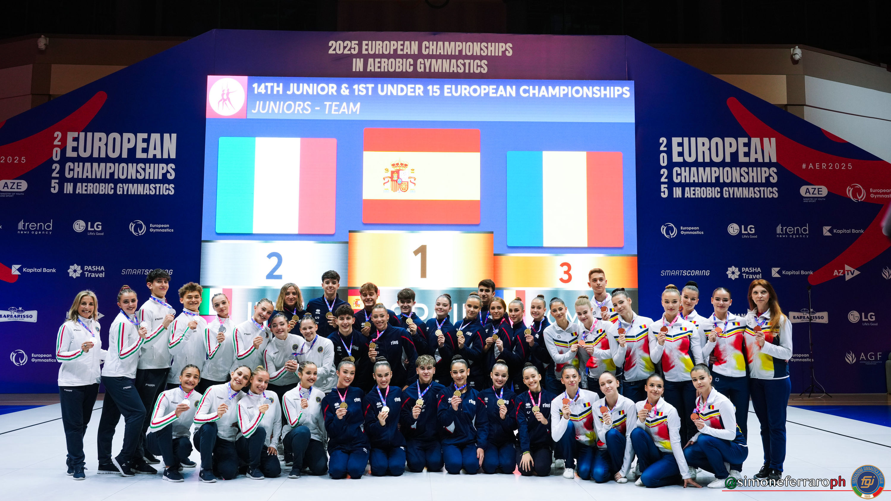 Ganja - Campionato Europeo Junior/ U15 di Aerobica